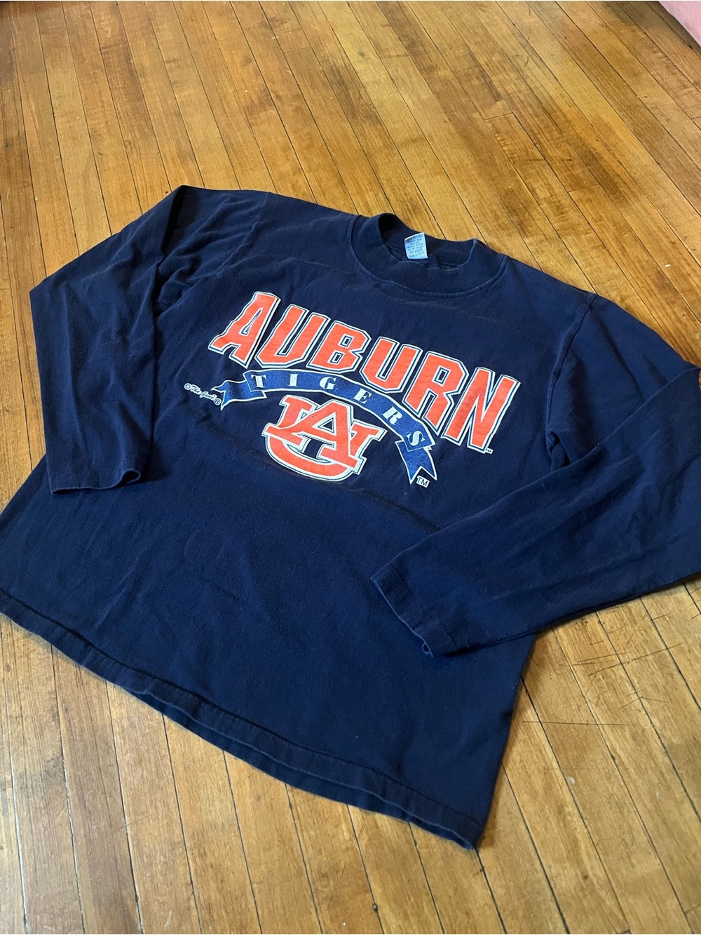 Vintage 90s Auburn Tigers The Game Long Sleeve T Shirt NCAA